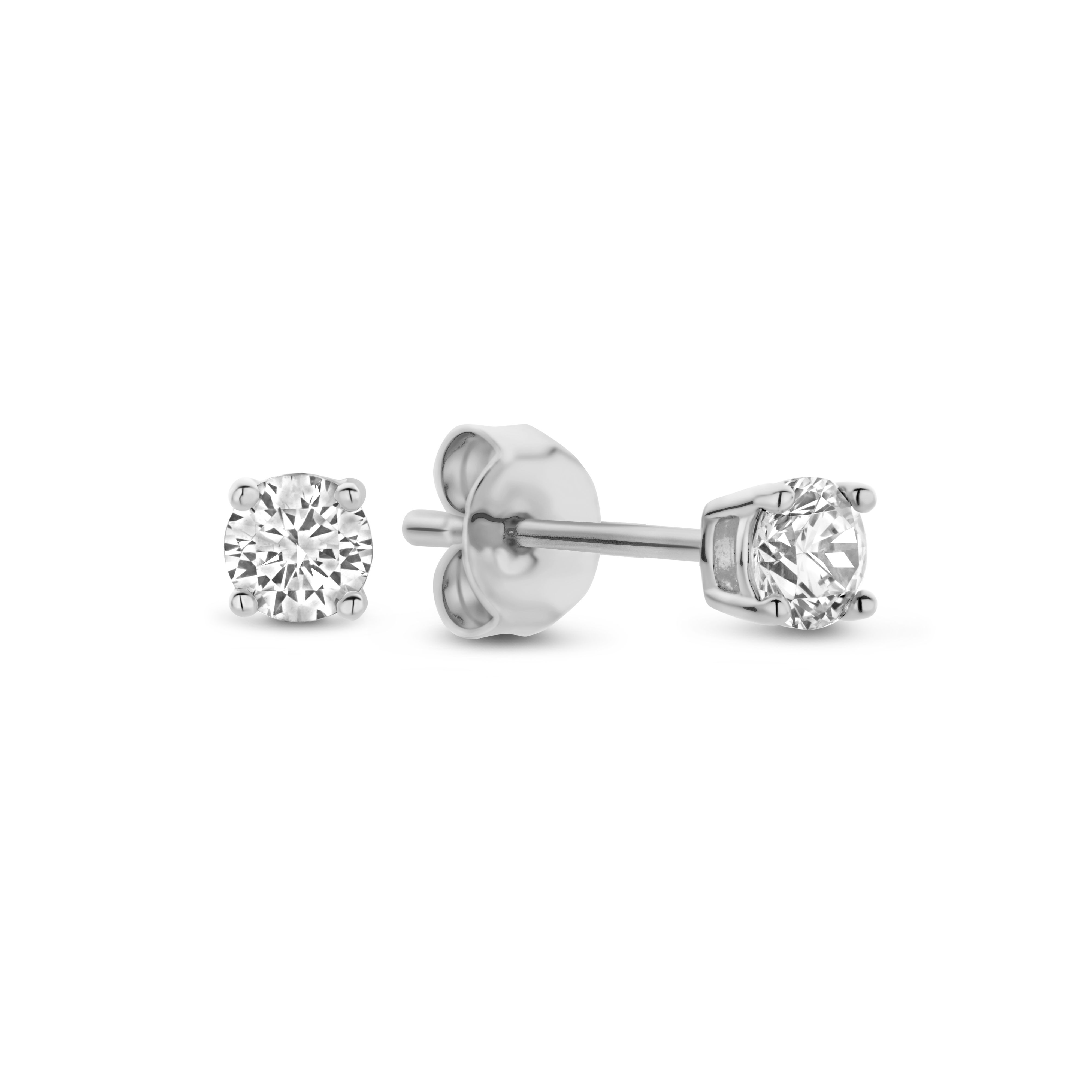 Garonne Sterling Silver Earrings 3mm 9NB-1143
