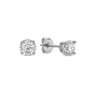 Garonne Sterling Silver Earrings 4mm 9NB-1161