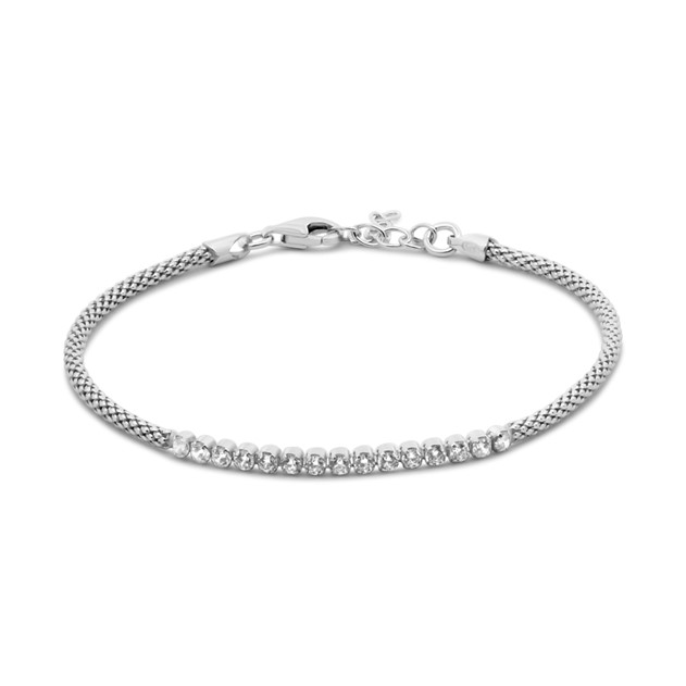 Garonne Sterling Silver Bracelet 2mm 9NB-1348