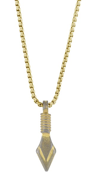 Frank 1967 Vintage Stainless Steel Arrow Head Necklace 7FN-0030