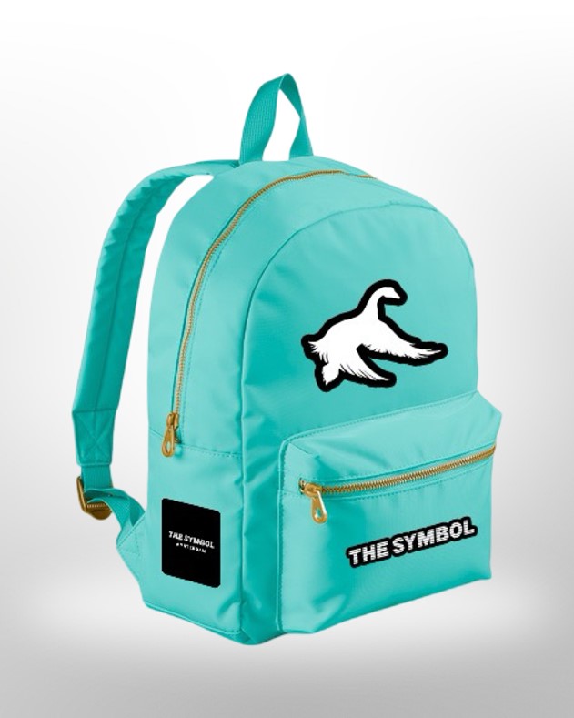 THE SYMBOL Pop Art Backpack Mint Green