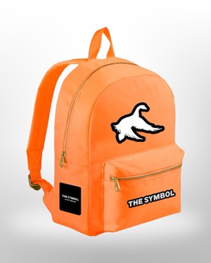 THE SYMBOL Pop Art Backpack Orange
