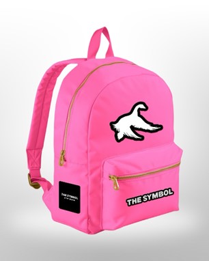 THE SYMBOL Pop Art Backpack Fuchsia Pink