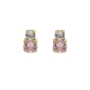 Victoria Cruz 18k Gold Plated Earrings A3751-52DT