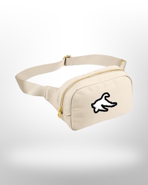 THE SYMBOL Pop Art Bum Bag Cream