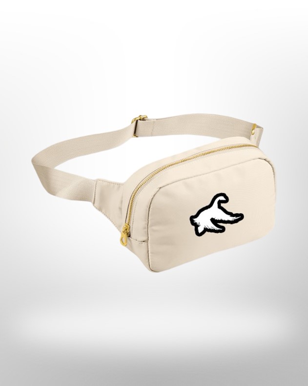 THE SYMBOL Pop Art Bum Bag Cream