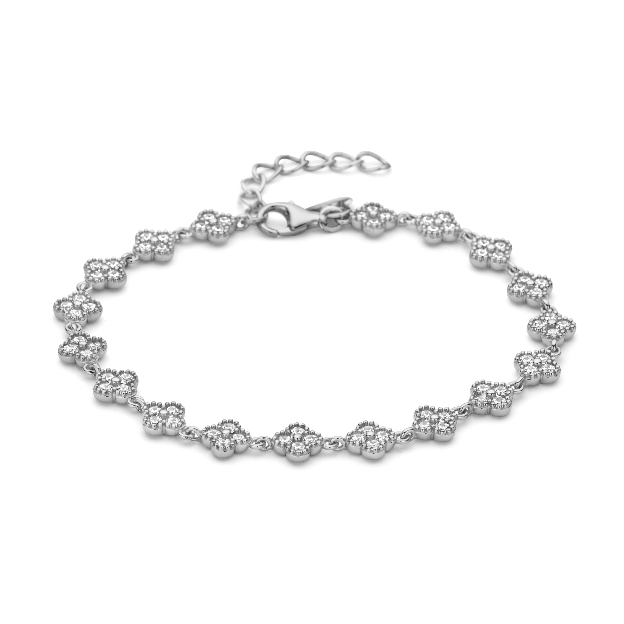 New Bling Sterling Silver Bracelet 9NB-1585-R