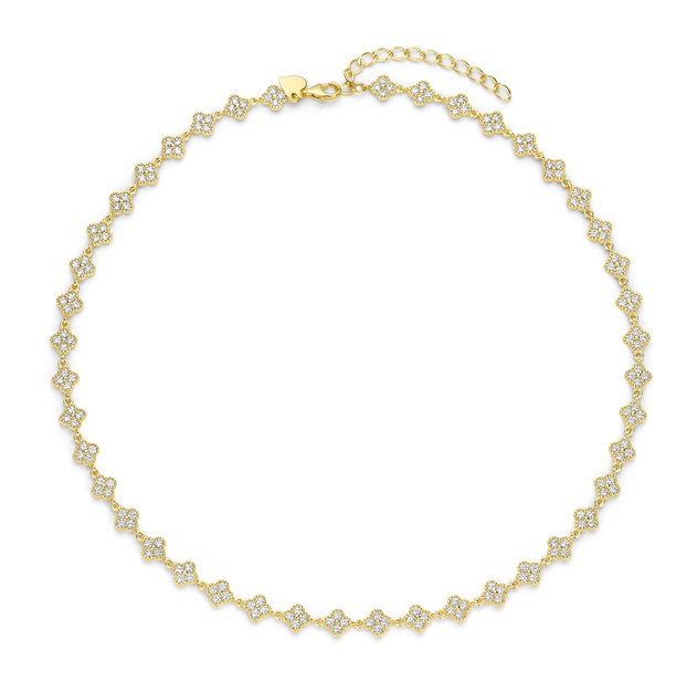 New Bling 14k Gold Plated Necklace 9NB-1589-Y