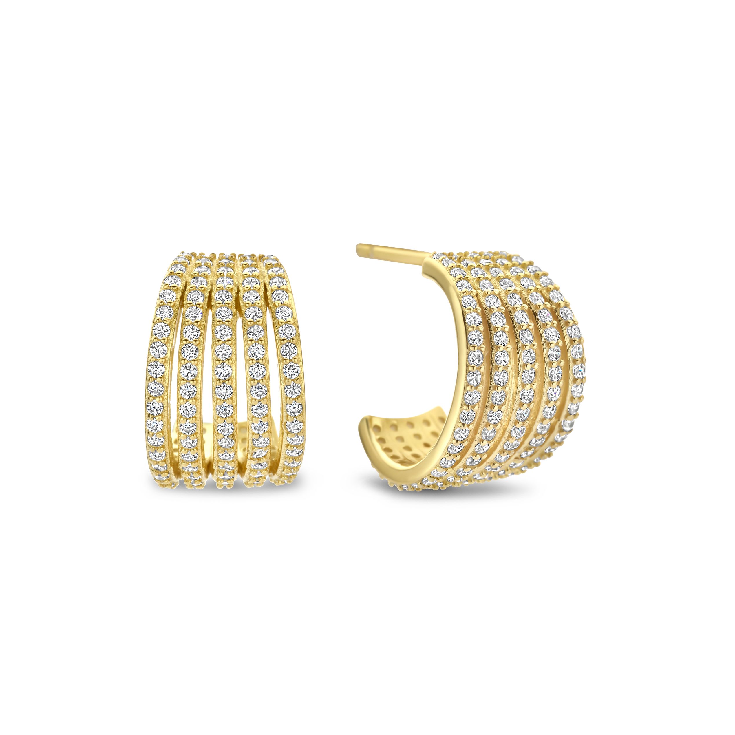 New Bling 14k Gold Plated Earrings 9NB-1430