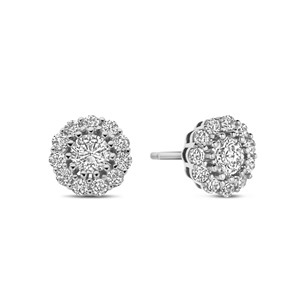 New Bling Sterling Silver Earrings 8mm 9NB-1437