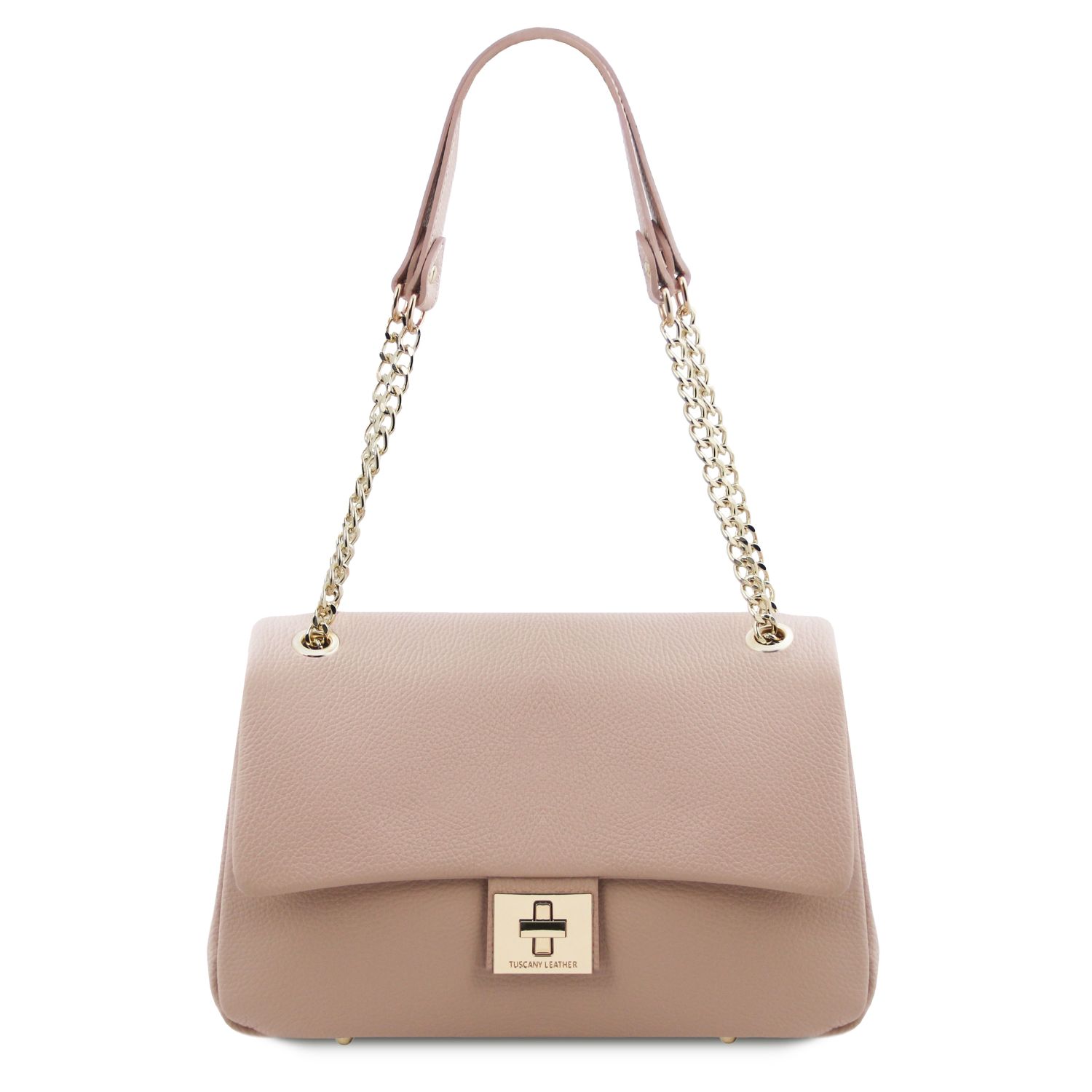 Tuscany Leather Elettra Shoulderbag Nude TL142353