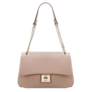 Tuscany Leather Elettra Shoulderbag Nude TL142353