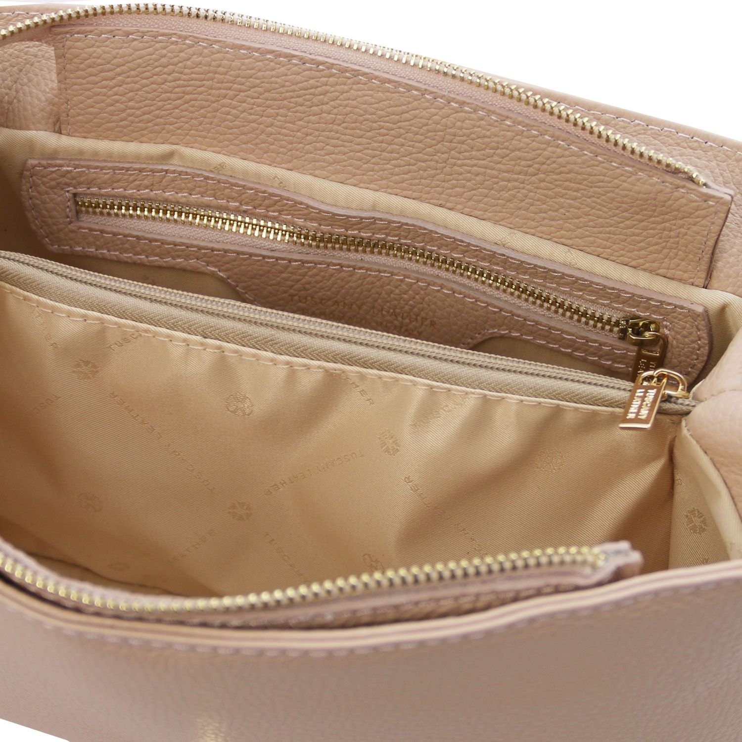 Tuscany Leather Elettra Shoulderbag Nude TL142353