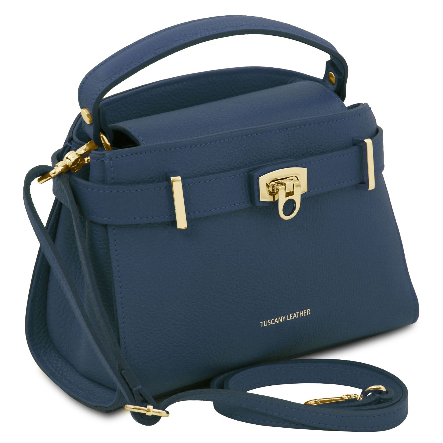 Tuscany Leather Maisy Handbag Large Dark Blue TL142455