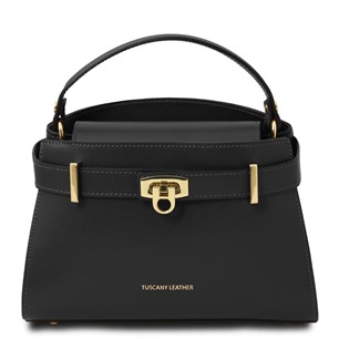 Tuscany Leather Maisy Handbag Small Black TL142459