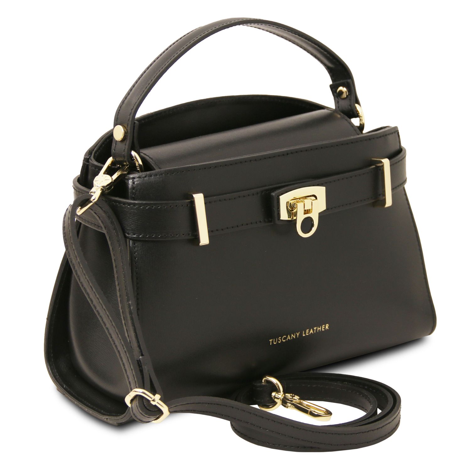 Tuscany Leather Maisy Handbag Small Black TL142459