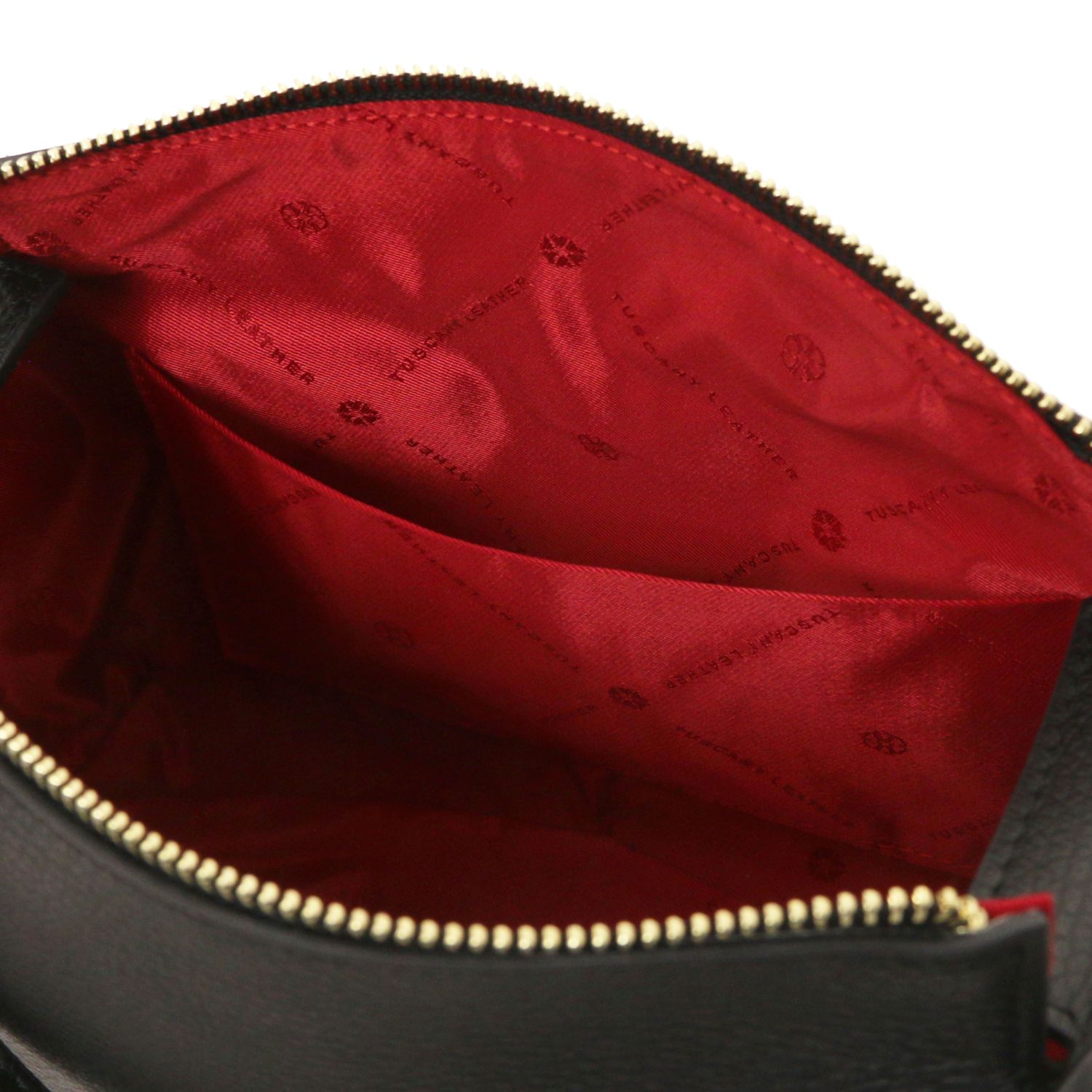 Tuscany Leather Praline Duffle Bag Black TL142422