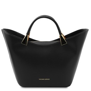 Tuscany Leather TL Handbag Black TL142287