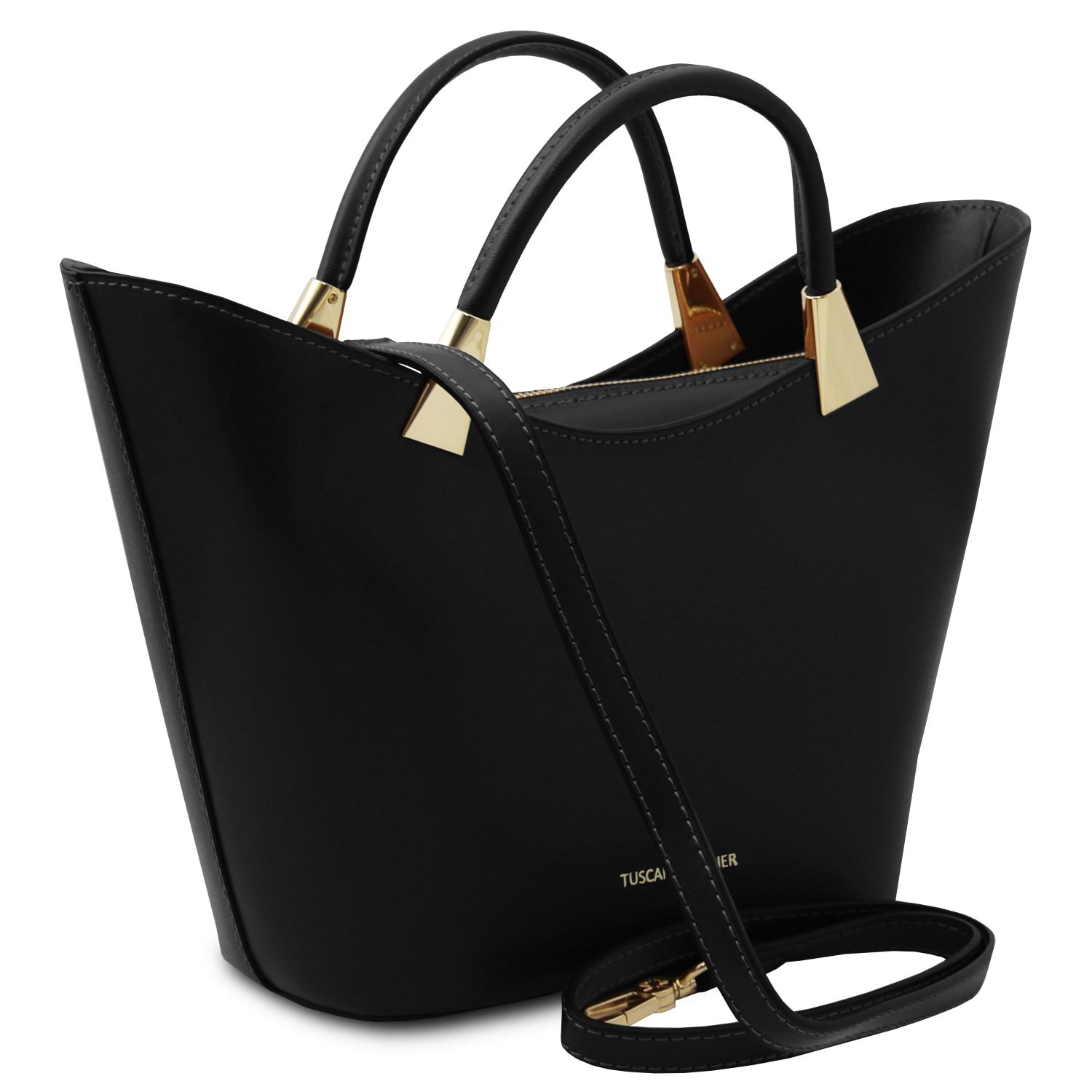Tuscany Leather TL Handbag Black TL142287