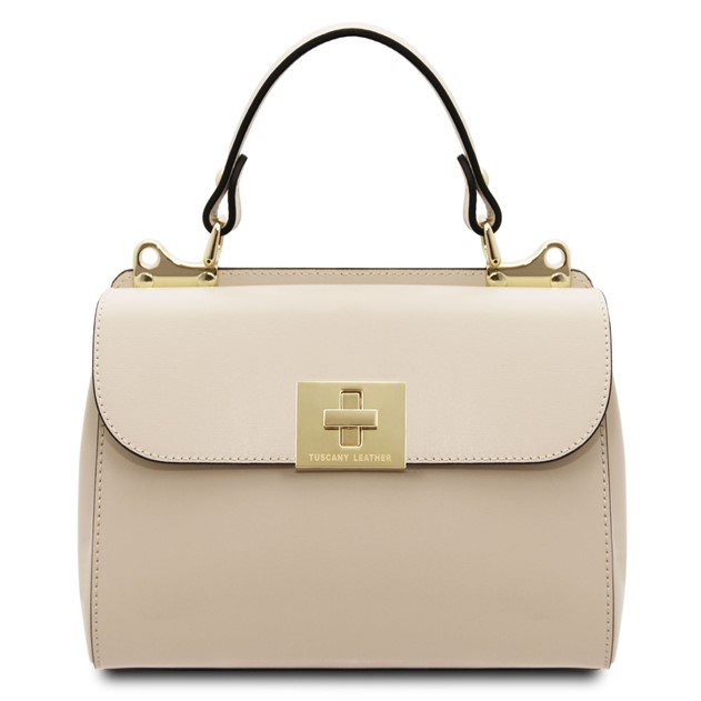 Tuscany Leather Armonia Handbag Beige TL142286