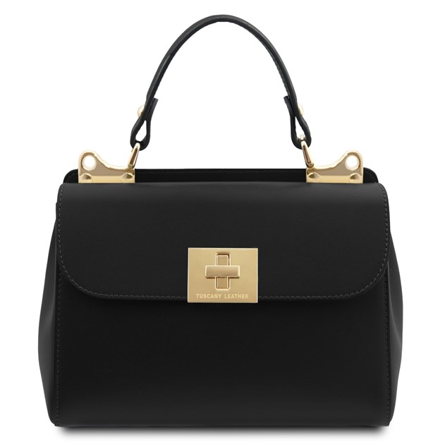 Tuscany Leather Armonia Handbag Black TL142286