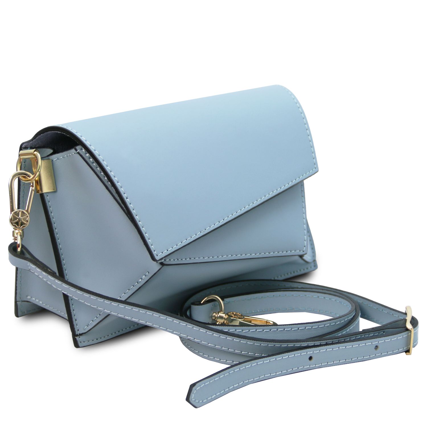 Tuscany Leather TL Crossbody Bag Azure TL142253