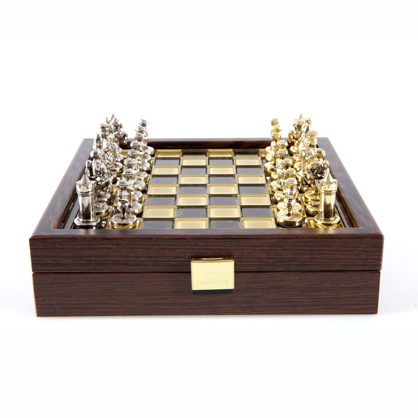 Byzantine Empire Chess Set Brown 20x20cm SK1BRO