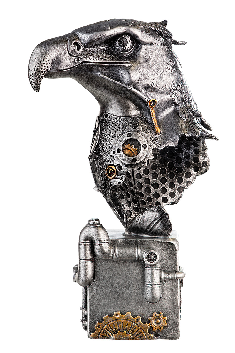 Steampunk Eagle Sculpture 37046