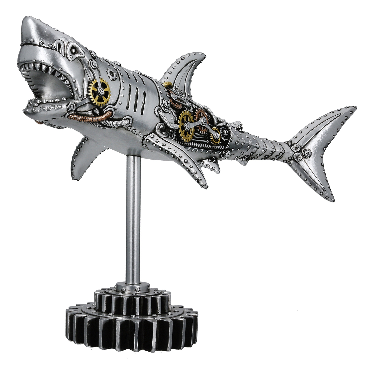 Steampunk Shark Sculpture 58858