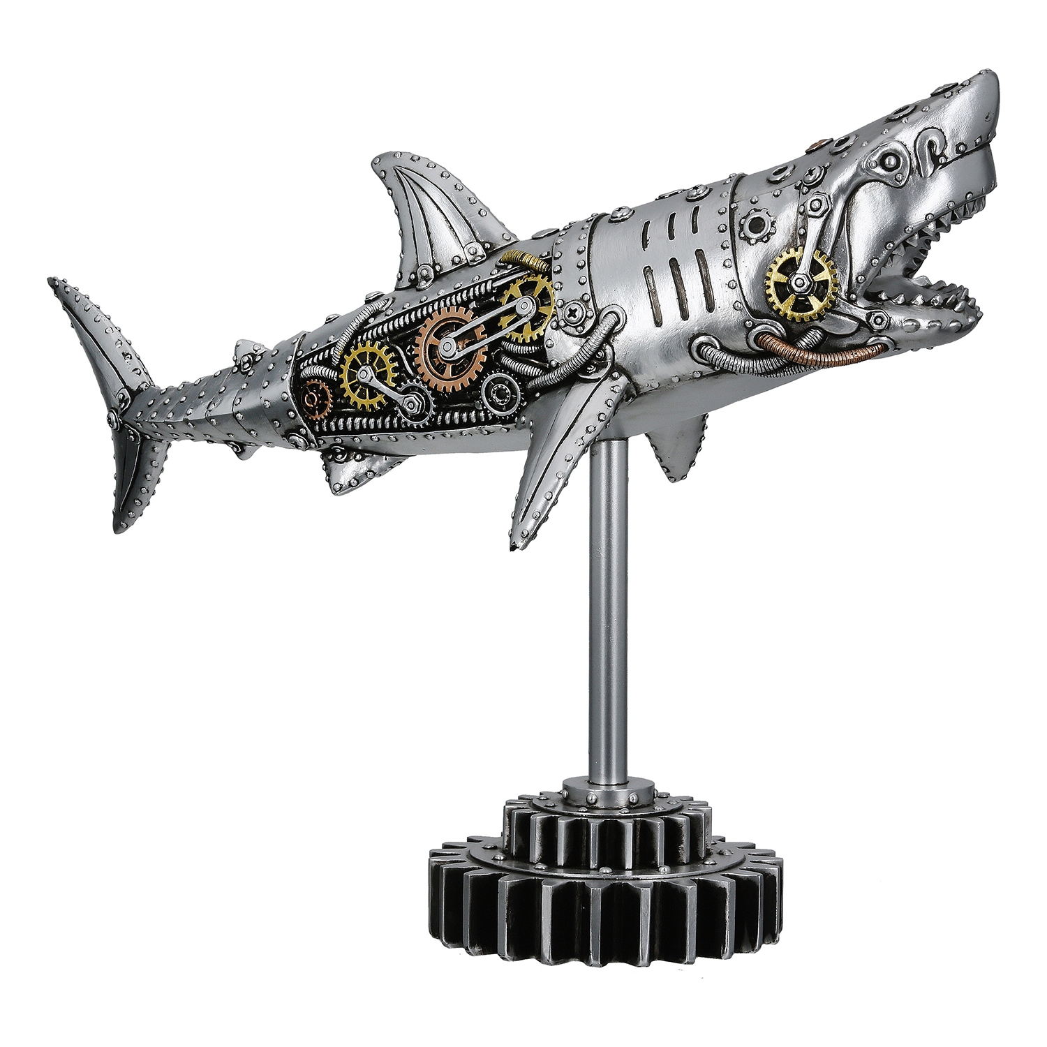 Steampunk Shark Sculpture 58858