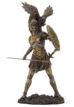Athena Goddess of Wisdom Sculpture 31cm SR71739