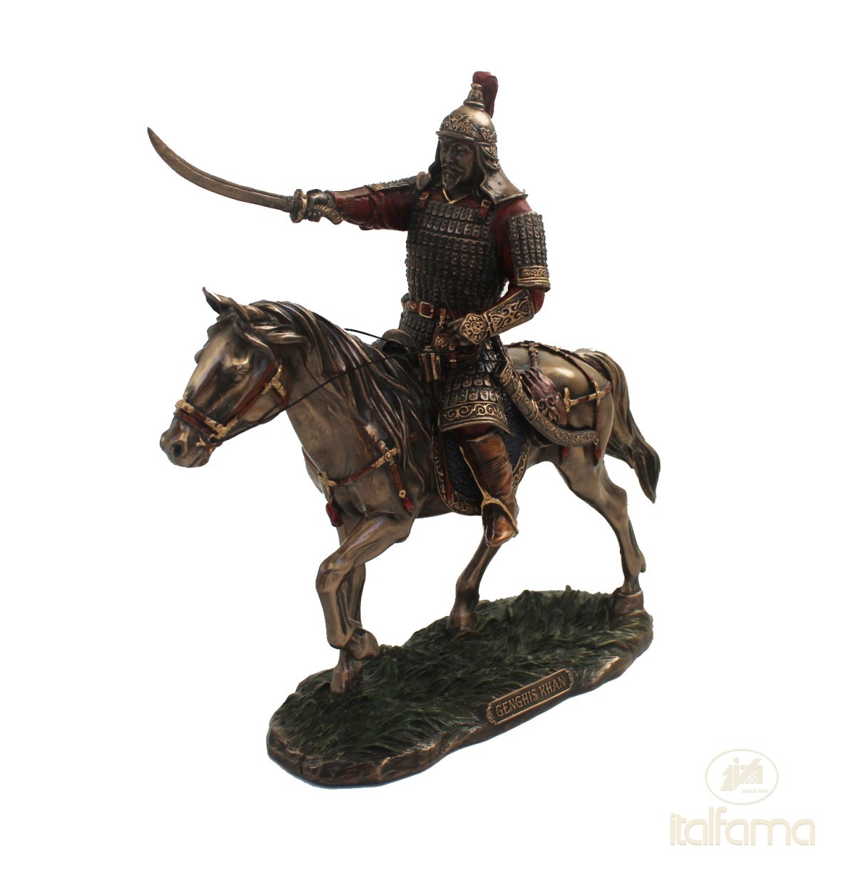 Gengis Khan Sculpture 24cm SR77737