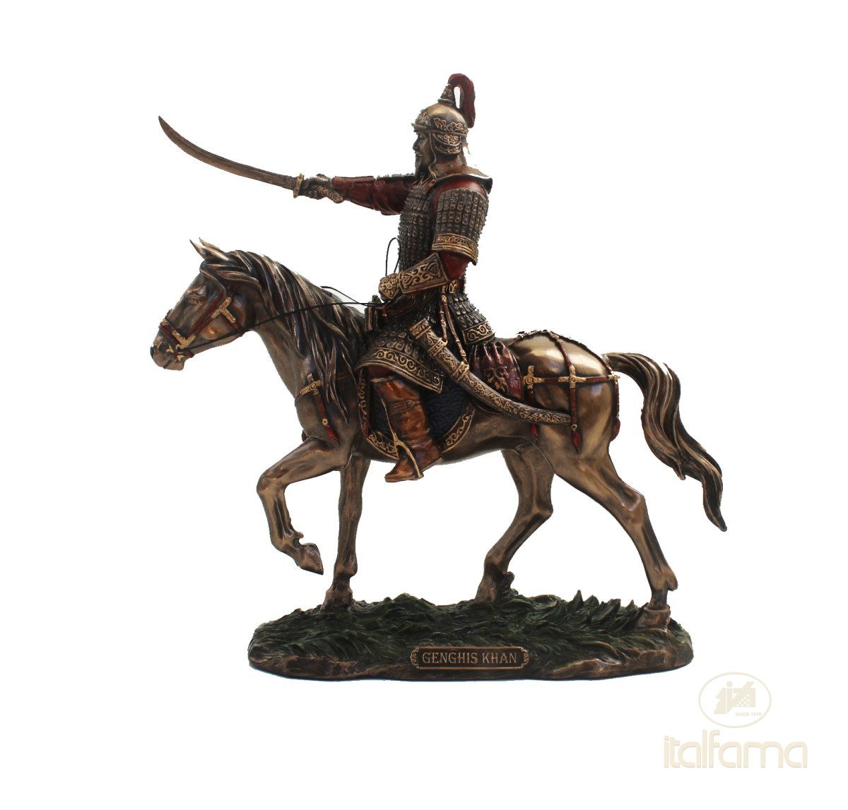Gengis Khan Sculpture 24cm SR77737