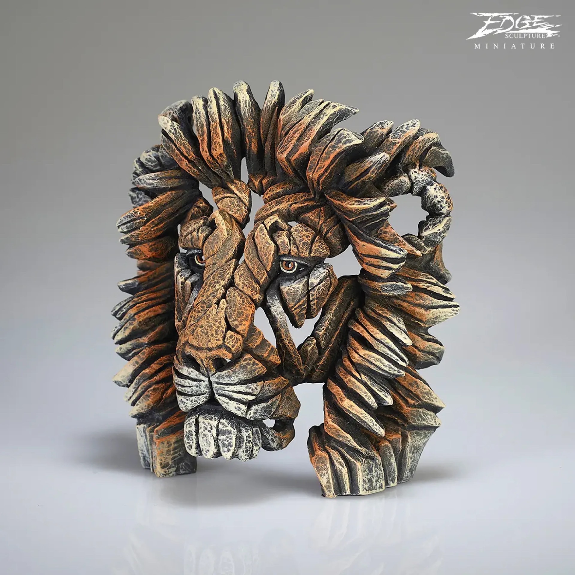 Edge Sculpture Lion Savannah Miniature Bust