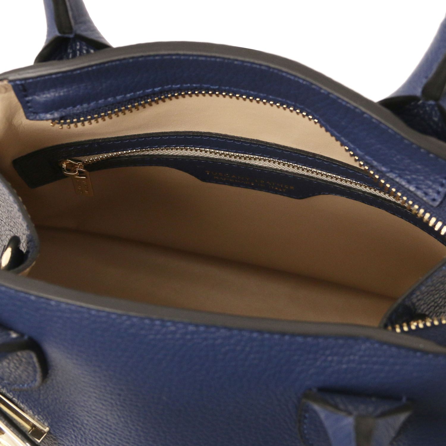 Tuscany Leather Coccola Handbag Dark Blue TL142421