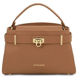Tuscany Leather Maisy Handbag Large Caramel TL142455
