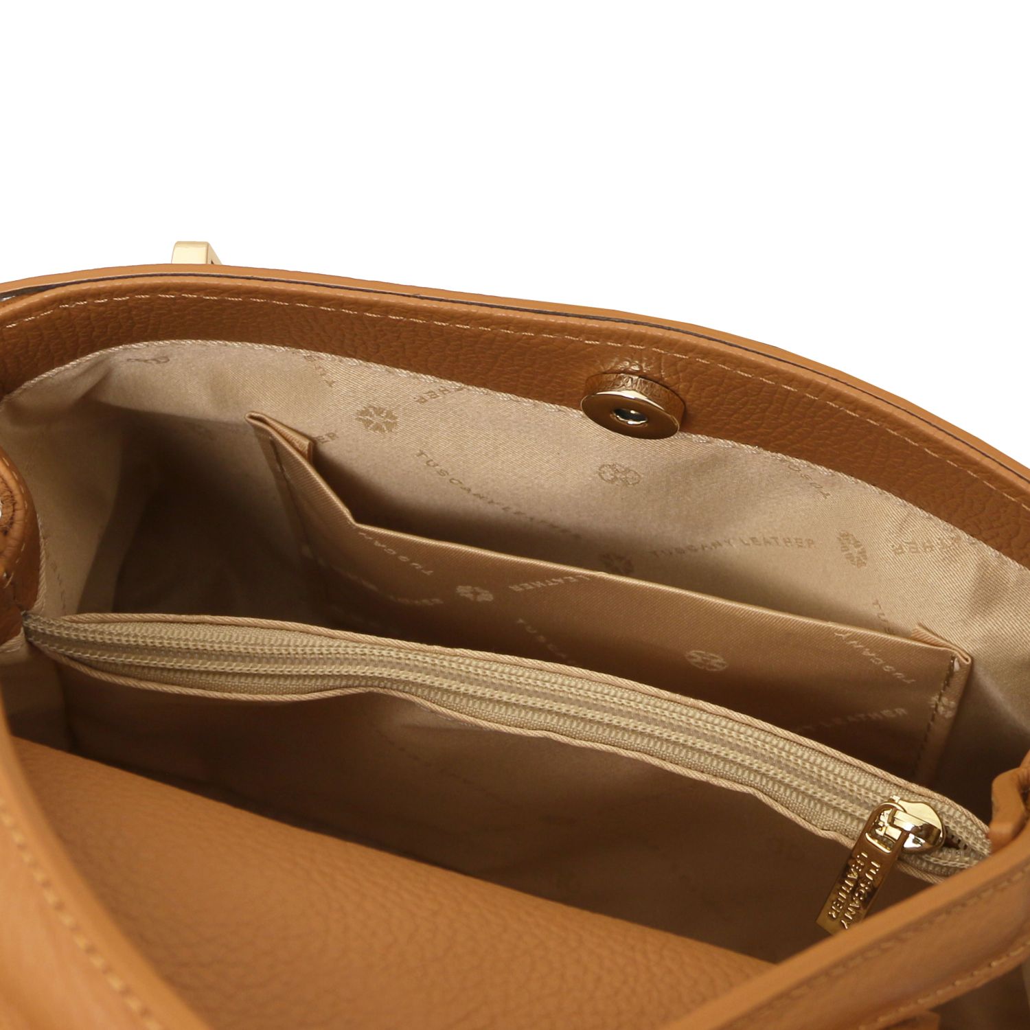 Tuscany Leather Maisy Handbag Large Caramel TL142455