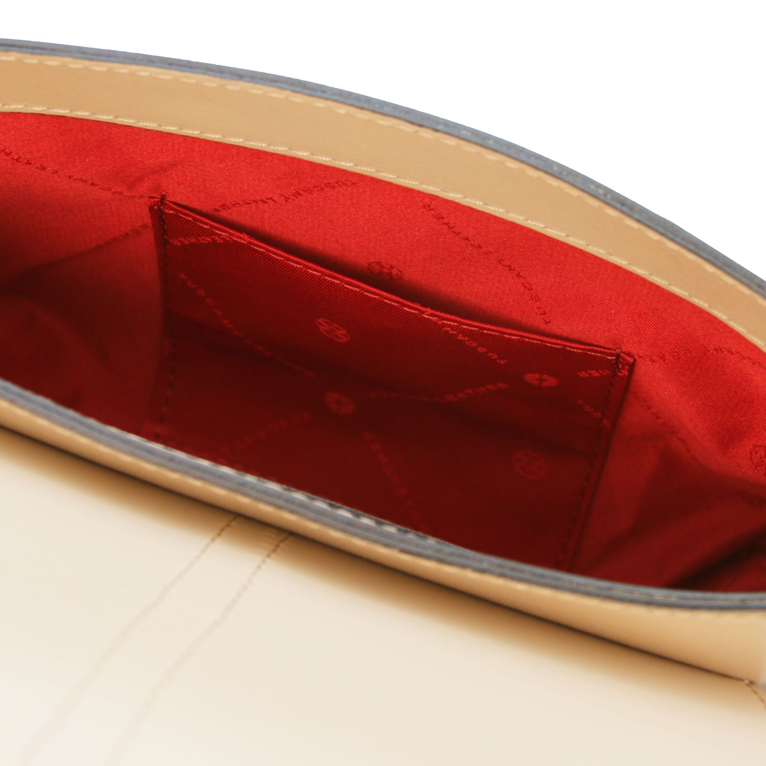 Tuscany Leather Nausica Shoulder Bag Champagne TL141598