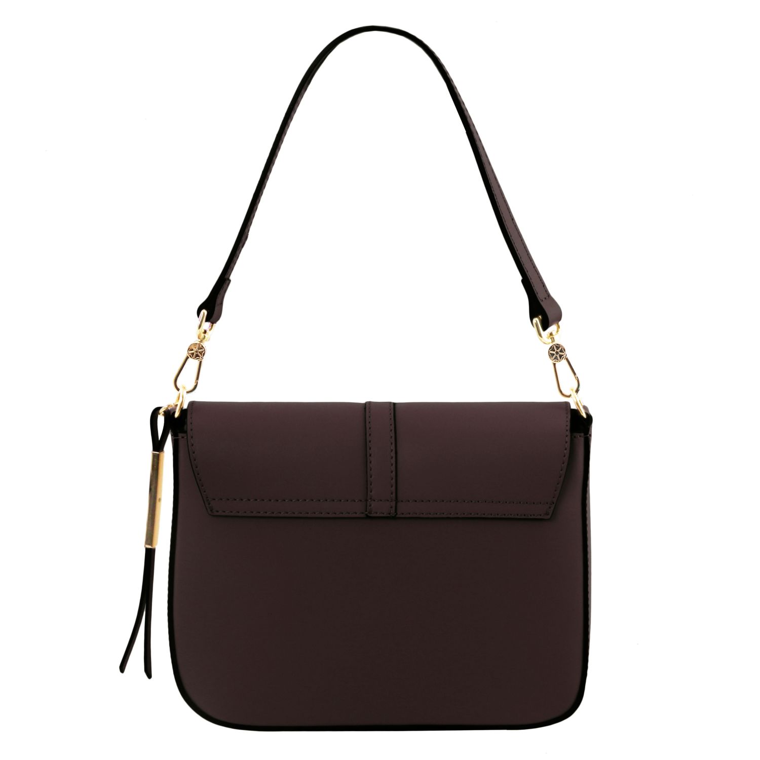 Tuscany Leather Nausica Shoulder Bag Coffee TL141598