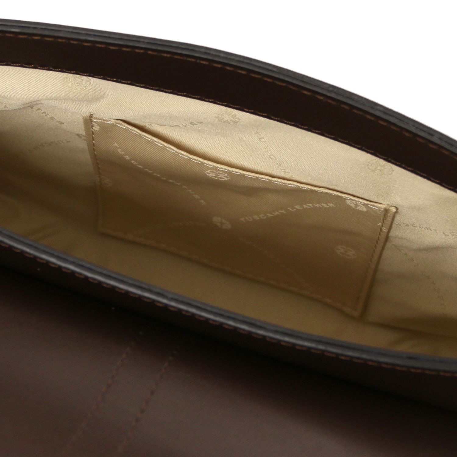 Tuscany Leather Nausica Shoulder Bag Coffee TL141598