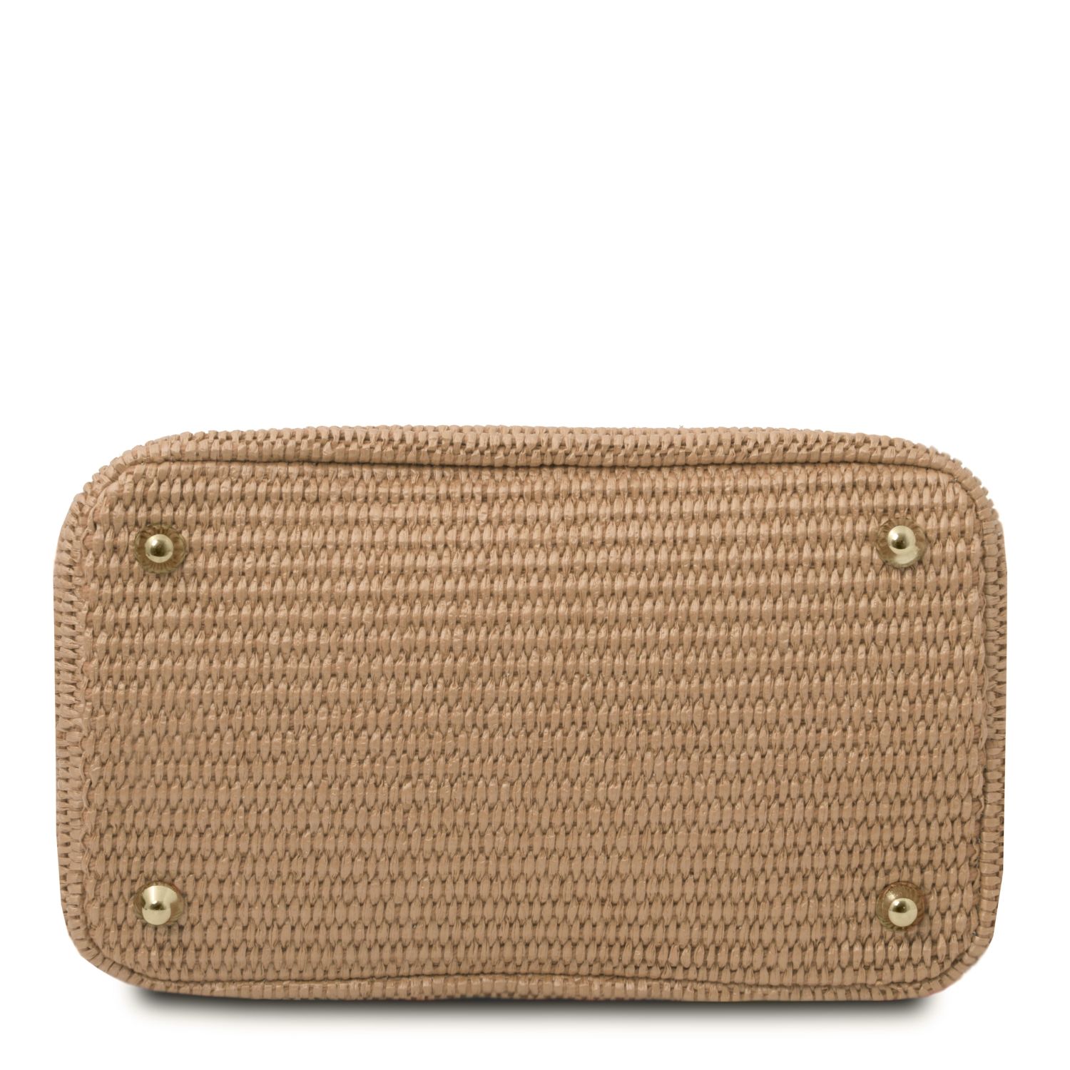 Tuscany Leather TL Straw Effect Bucket Bag TL142208