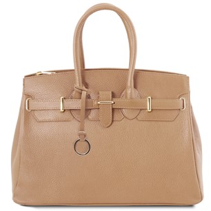 Tuscany Leather TL Handbag Champagne TL141529