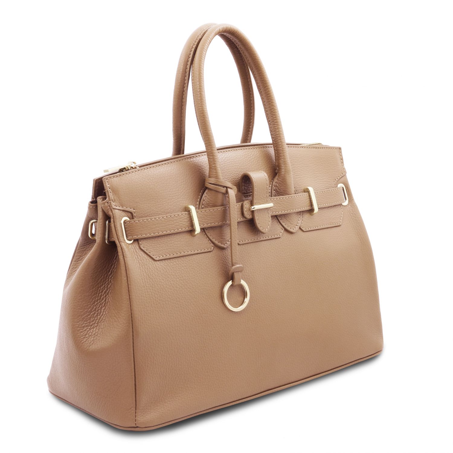 Tuscany Leather TL Handbag Champagne TL141529