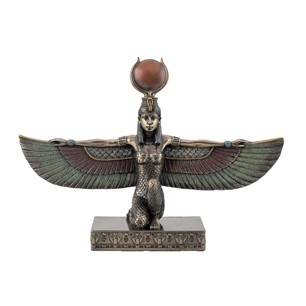 Egyption Goddess Isis Sculpture 18cm 15249