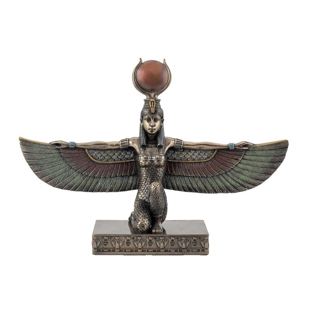 Egyption Goddess Isis Sculpture 18cm 15249