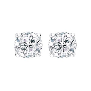 New Bling Sterling Silver Earrings 9mm 9NB-1325