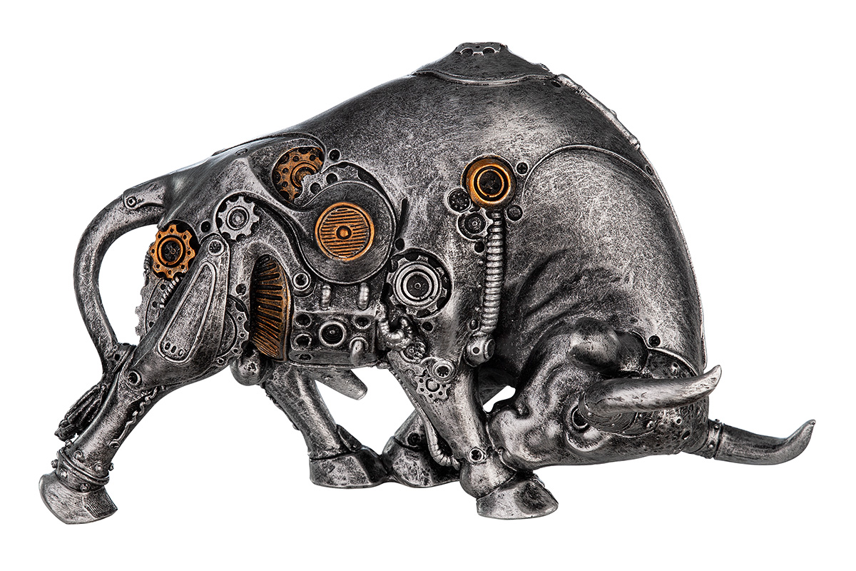 Steampunk Bullfight Sculpture 37040