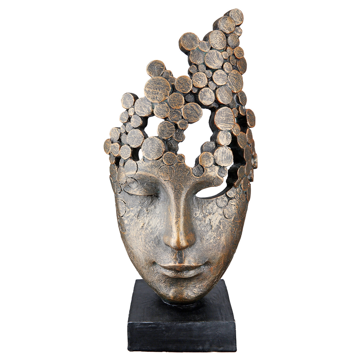 Female Face Mask Sculpture 31,5 cm 37957