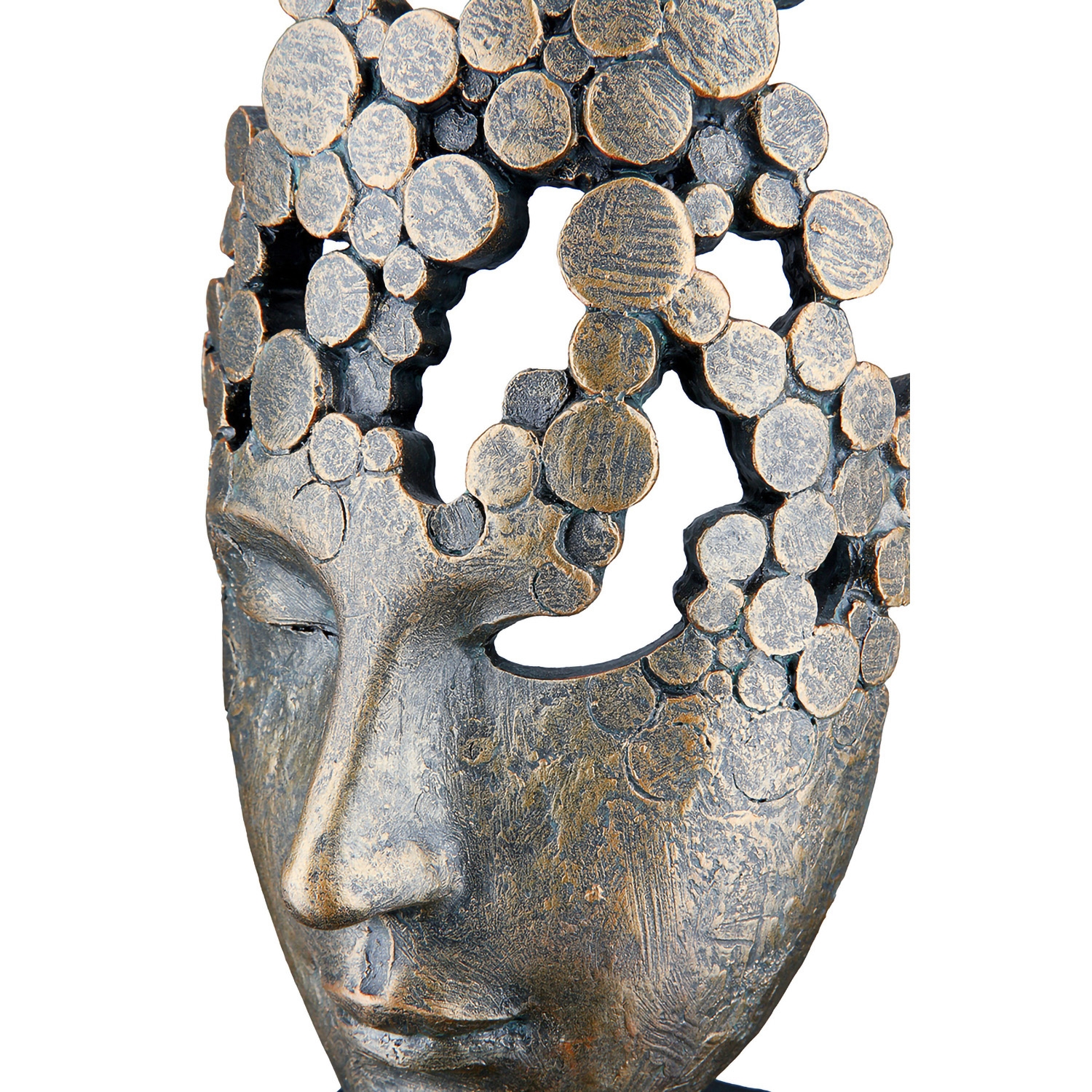 Female Face Mask Sculpture 31,5 cm 37957