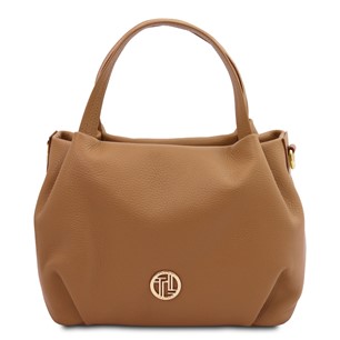 Tuscany Leather Nora Hand Bag Caramel TL142372